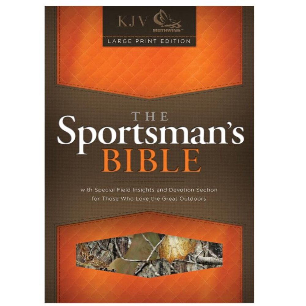 KJV Sportsman's Bible, Large Print Personal Size